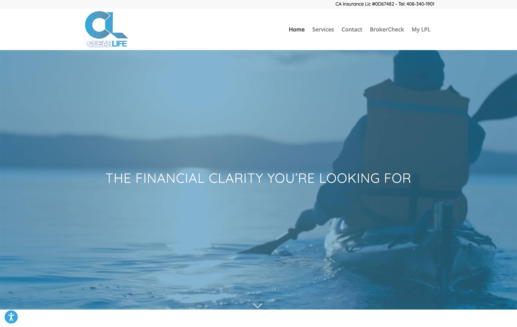 ClearLife Wealth Management Website Design