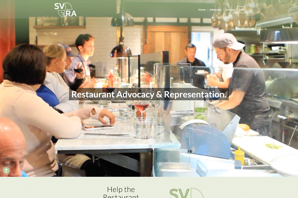 SVRA Website Design