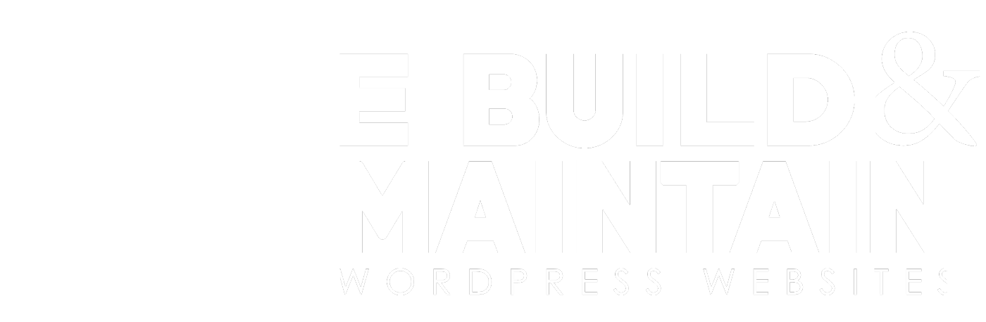We maintain Wordpress Websites